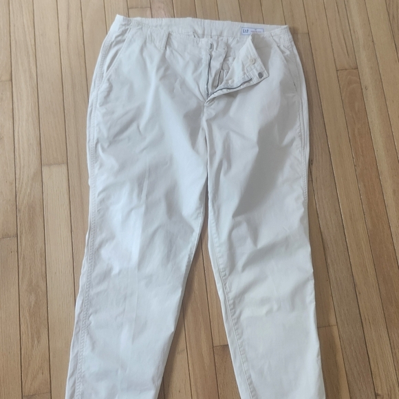 GAP Mid-Rise Downtown Khaki Pants Sz 16 Fall Back To School Teacher Work - Picture 6 of 16